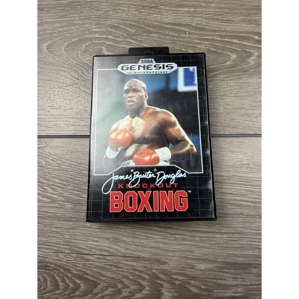 SEGA James "Buster" Douglas Knockout Boxing (1990) Complete w/ Manual - Genesis